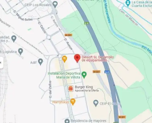 Mapa Deisoft